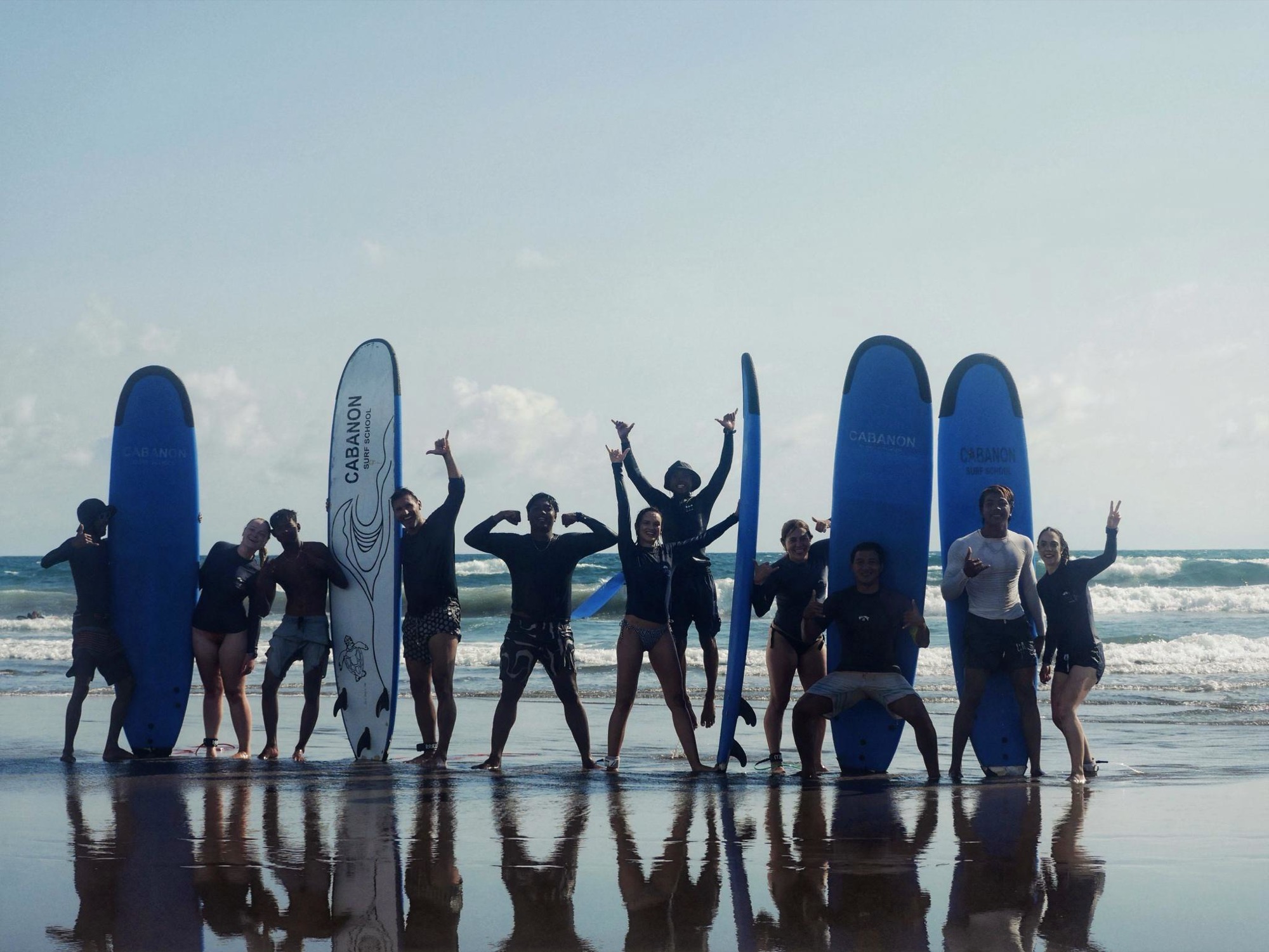 Clase de surf
