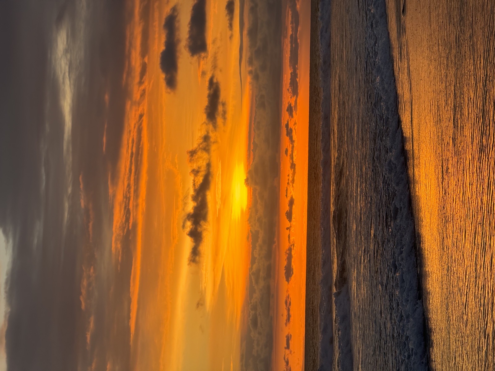 Atardecer en la costa de Bali